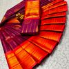FANCY  All SELF SOFT SILK SAREES WITH KOTTANCHI SAREE - PURPLE COLOUR
