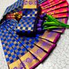 ELITE BRIDAL PICK &PICK SILK SAREES AND WEDDING ART SILK SAREES - ROYAL BLUE