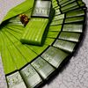 ELITE BRIDAL PICK &PICK SILK SAREES AND WEDDING ART SILK SAREES - MEHENDHI GREEN