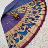 PAITHANI FANCY DANA SOFT SILK SAREES - NORMAL  BLUE