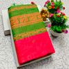 DIGITAL PRINTING KALIYANI LINEN COTTON SAREES - RED