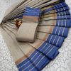 FANCY PLAIN COTTON SOFT SILK SAREES - AS COLOR (1)