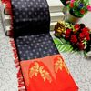 DEGITAL KARGIL PRINTED  COTTON TYPE SAREE - GRAY
