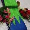 DEGITAL KARGIL PRINTED  COTTON TYPE SAREE - GREEN (3)