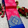 DEGITAL KARGIL PRINTED  COTTON TYPE SAREE - PINK (1)