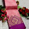DEGITAL KARGIL PRINTED  COTTON TYPE SAREE - BABY PINK (3)