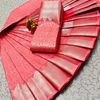 ELITE BRIDAL PICK &PICK SILK SAREES AND WEDDING ART SILK SAREES - CORAL COLOUR (8)