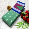 BANARASI POCHAMPALLY ALL OVER BODY SILVAR ZARI BUTTA DESIGN FUNCTION WEAR SOFT SILK SAREES - EMERALD COLOUR
