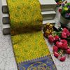 BRIDAL RAPIER COPPER SILK  FANCY  LIGHT WEIGHT SILK  SAREES - LIGHT YELLOW (1)