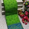BRIDAL RAPIER COPPER SILK  FANCY  LIGHT WEIGHT SILK  SAREES - EMERALD COLOUR