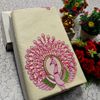 TRENDING KERALA SPECIAL FULL WORK EMBOSSED DIGITAL PRINTING COTTON SAREE COLLECTIONS - IVORY COLOUR (53)