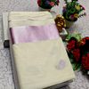 TRENDING KERALA SPECIAL FULL WORK EMBOSSED DIGITAL PRINTING COTTON SAREE COLLECTIONS - IVORY COLOUR (54)