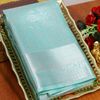 BRIDAL SILK GOLD SILVAR AND COPPER ZARI WEAVE AND WEDDING ART SILK SAREES - TURQUOISE GREEN (2)