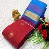Korvai kotanji Trendy & Fancy bhutta and 2/100 Silk Cotton Sarees Function wear - MEJANTA (2)