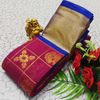 Korvai kotanji Trendy & Fancy bhutta and 2/100 Silk Cotton Sarees Function wear - PLUM COLOUR (2)