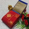 Korvai kotanji Trendy & Fancy bhutta and 2/100 Silk Cotton Sarees Function wear Saree - RED