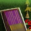 Samuthrika / Vasthrakala Bridal Silk Saree Wedding Saree - PURPLE COLOUR (1)