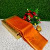 Bridal Silk Gold Silvar And Copper Zari Weave And Wedding Art Silk Sarees - ORANGE (9)