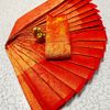 A "one gram gold trending tissue saree" typically refers to a saree made from a lightweight, sheer fabric known as tissue - RED (2)