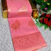 Banaras with our Banarasi Cotton fabric — a beautiful fusion of classic artistry and breathable comfort wear saree - BABY PINK (1)