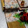 Elegant Floral Dola Silk Saree with Zari Border - AS COLOR