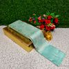 Premium kubera pattu saree rapier fancy  light weight silk type sarees function wear - ICE BLUE (1)