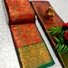 Wedding luxury silk saree with premium zari design || wedding sarees collection - MAROON COLOR