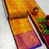 Wedding luxury silk saree with premium zari design || wedding sarees collection - GOLD COLOUR