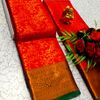 Wedding luxury silk saree with premium zari design || wedding sarees collection - RED