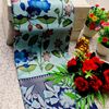 Elegant Kalamkari Tissue Saree for Festivities & Weddings - ICE BLUE (1)