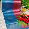 Traditional vaira oosi silk saree - perfect for weddings & festivals - PEACKOK BLUE (1)