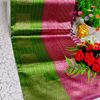Traditional vaira oosi silk saree - perfect for weddings & festivals - MEHENDHI GREEN