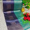 Traditional vaira oosi silk saree - perfect for weddings & festivals - NAVY COLOUR