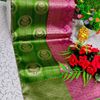 Traditional vaira oosi silk saree - perfect for weddings & festivals - MEHENDHI GREEN (5)