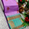 A "Retta Petta" soft silk saree with Rich Pallu and Blouse - LEVENDOR