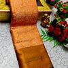 Ayusha Pattu Saree  Pure Silk with Grand Zari Work - ORANGE N (1)