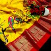 Luxurious Soft Silk Paithani Saree - Effortless Elegance in Traditional Weaves - YELLOW