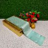 Premium kubera pattu saree rapier fancy  light weight silk type sarees function wear - ICE BLUE (6)