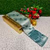 Premium kubera pattu saree rapier fancy  light weight silk type sarees function wear - LITE TEAL (6)