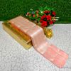 Premium kubera pattu saree rapier fancy  light weight silk type sarees function wear - LITE PEACH (6)