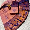 Premium kubera pattu saree rapier fancy  light weight silk pallakku design saree - BABY PINK