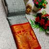 Traditional Paavaii Silk Saree And Premium Design Saree Border Zari Design - AS COLOR