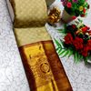 Traditional Paavaii Silk Saree And Premium Design Saree Border Zari Design - GOLD