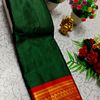 Traditional Kalyani  Silk Saree Premium Design Border Zari Design - GREEN