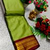Traditional Kalyani  Silk Saree Premium Design Border Zari Design - LIGHT GREEN