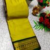 Traditional Kalyani  Silk Saree Premium Design Border Zari Design - LEMON GREEN