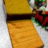1000 Butta premium Soft Silk Saree weddings, festivals, traditional Wear - LIGHT OLIVE