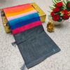 Rain bow Pattern Soft Linen Cotton Saree traditional look collection - MULTI COLOR