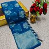 Premium Banarasi Silk Saree with Heavy Silver Zari & Stone Work Saree - NORMAL  BLUE (2)