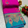 Premium Meena work Soft Silk Saree weddings, festivals, traditional Wear - VADAMALLI (2)